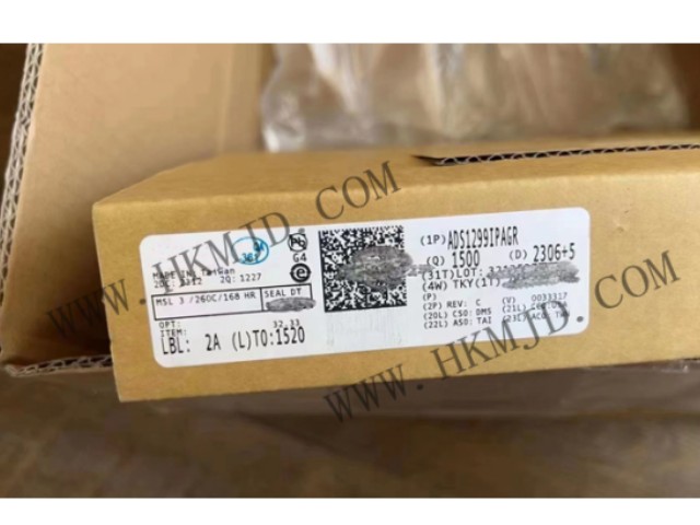 24位ADC ADS1299IPAGR 低噪聲、8 通道 模擬前端 – AFE 適用于生物電勢測量