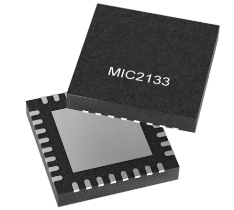 Microchip MIC2133YML 75V，雙相同步降壓PWM控制器 32VQFN