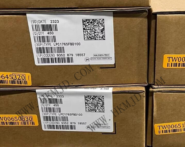 供應(yīng) [NXP] LPC1765FBD100——100MHz、32位 ARM? Cortex?-M3 微控制器
