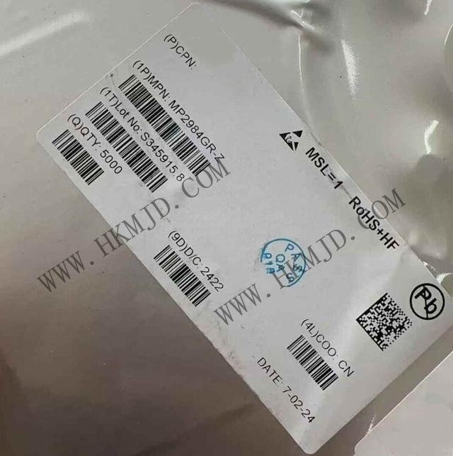 [供應] MP2984GR (MPS) 36V，四開關同步降壓-升壓型控制器