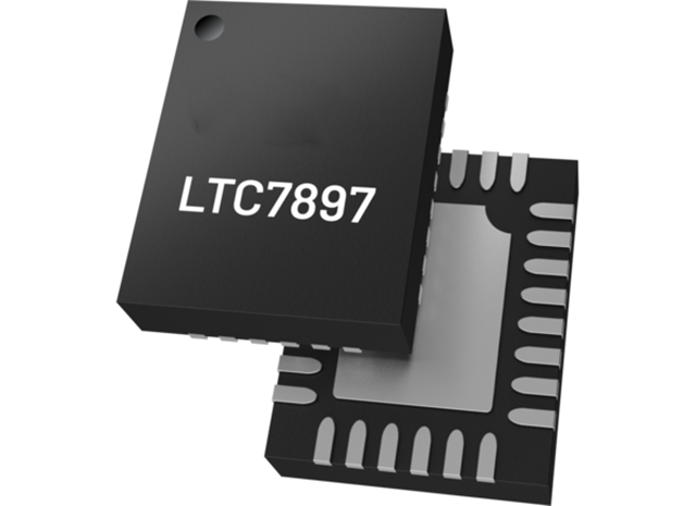 LTC7897RUFD同步降壓控制器：140V、低 IQ、開關(guān)頻率100kHz ~ 2.5MHz