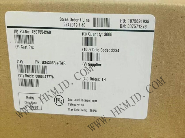 供應(yīng) Maxim DS4303R 電子可編程電壓基準，適用于自動工廠校準