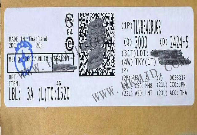 [供應(yīng) TI 放大器] TLV8542RUGR 500nA，RRIO 運(yùn)算放大器